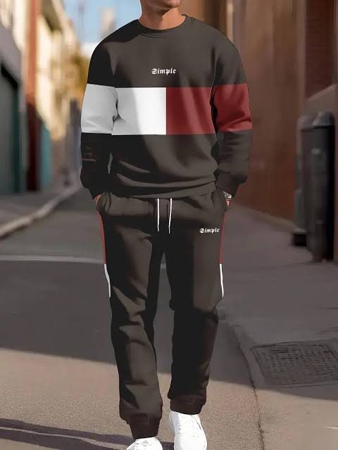 2pcs winter classic tracksuit