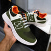 Men Casual Green Sneakers