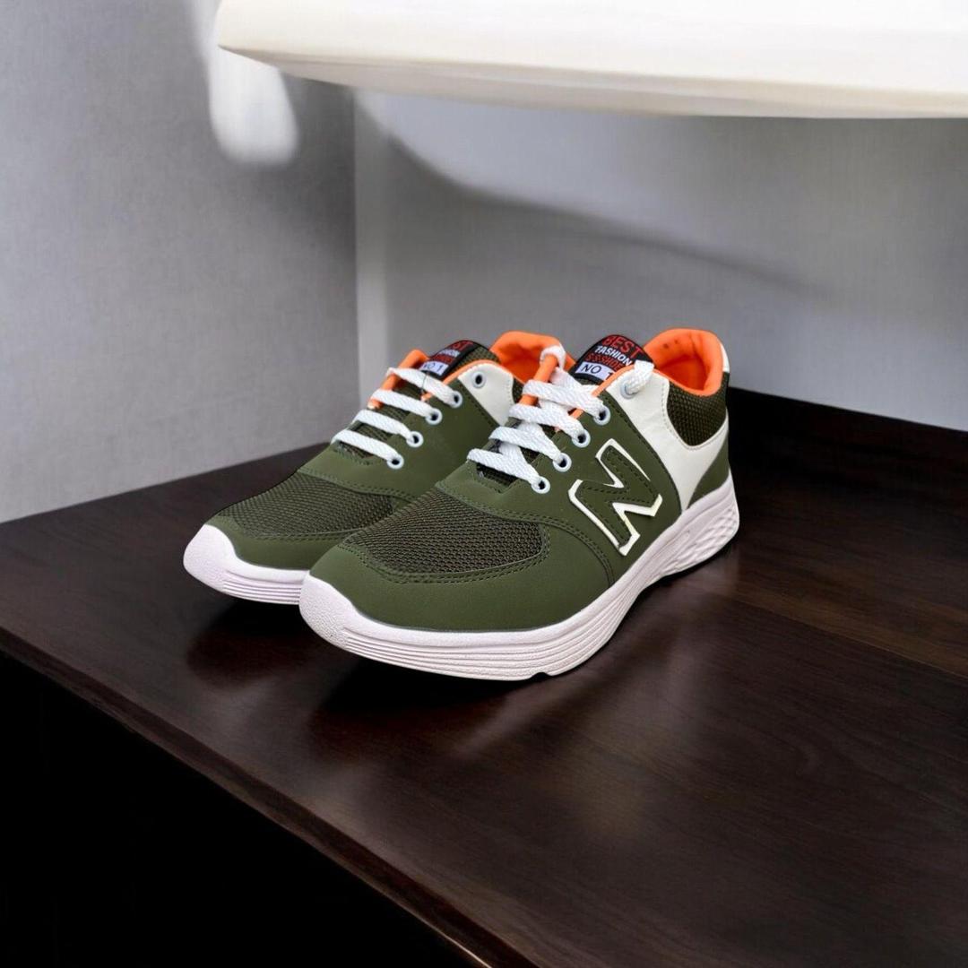 Men Casual Green Sneakers